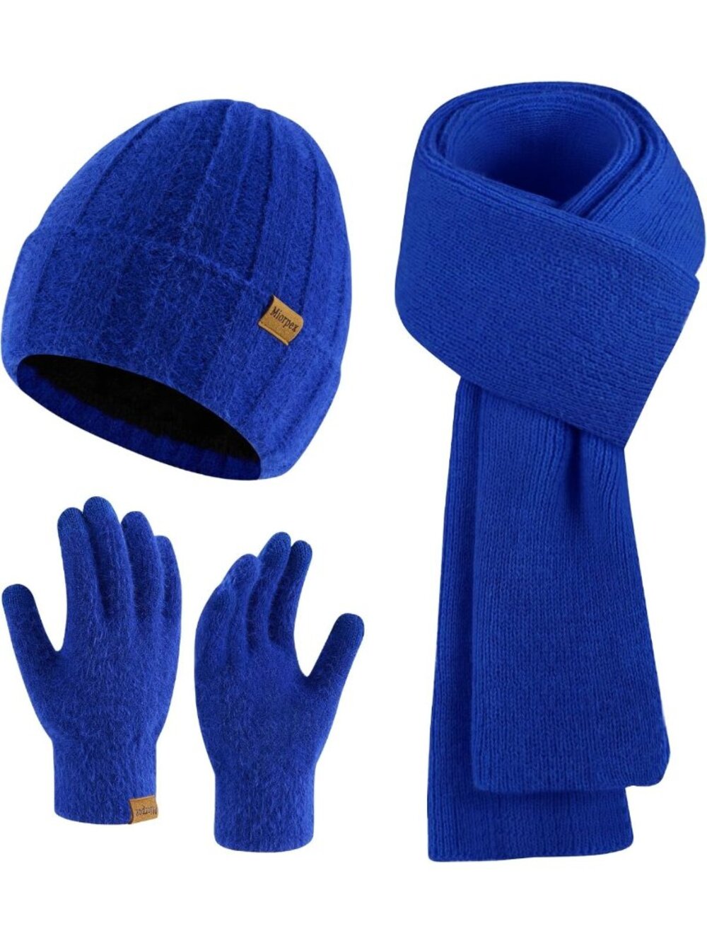 Cozy Women's Beanie, Scarf & Gloves Set - Perfect Winter Gift for All!